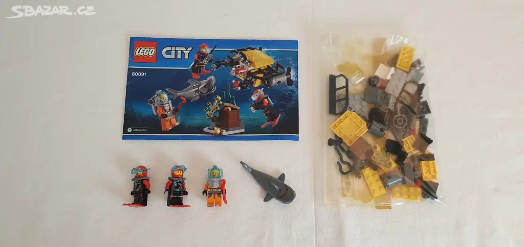 Náhled: LEGO City 60091 Hlubinný mořský výzkum:start. sada